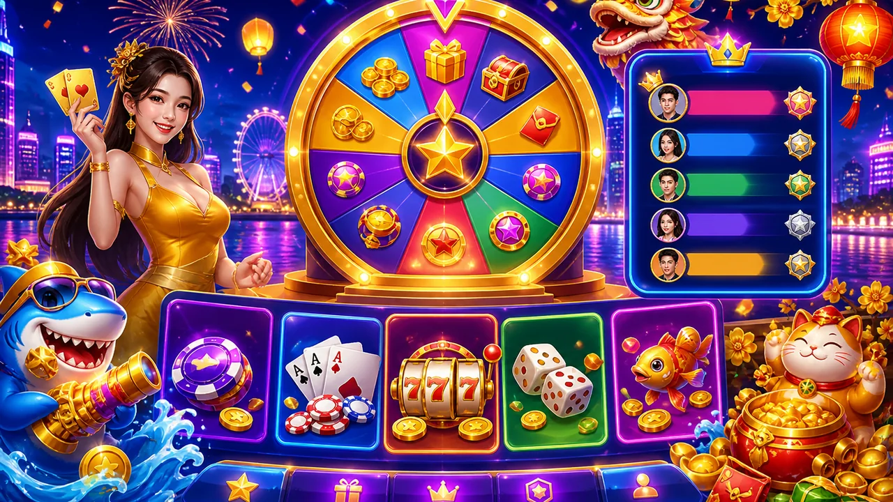 Khám phá trò chơi nổi bật, sự kiện và bảng xếp hạng 33win đang được yêu thích